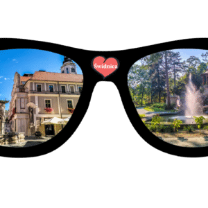 Magnes na lodówkę Świdnica Okulary